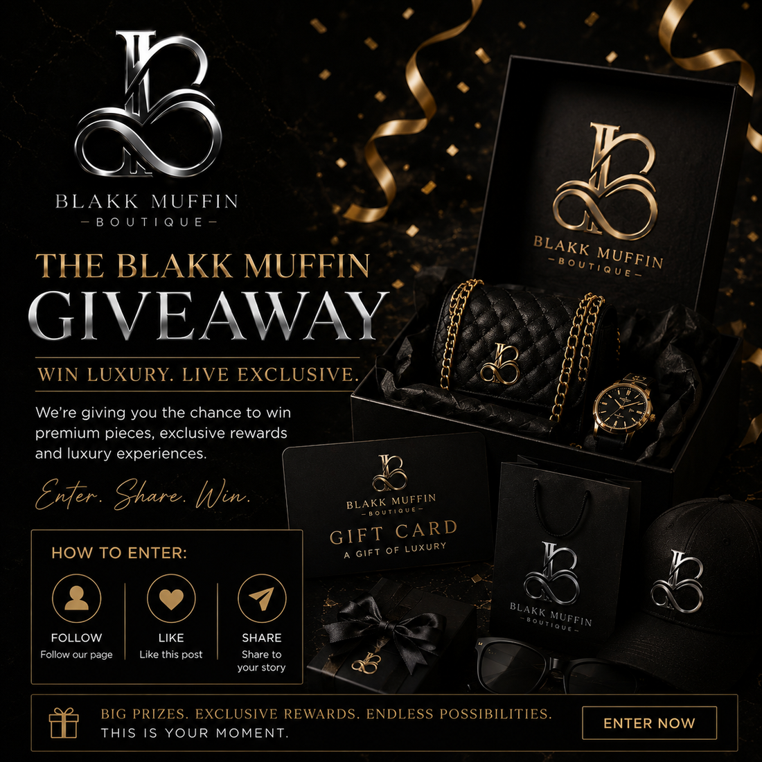The Blakk Muffin Giveaway