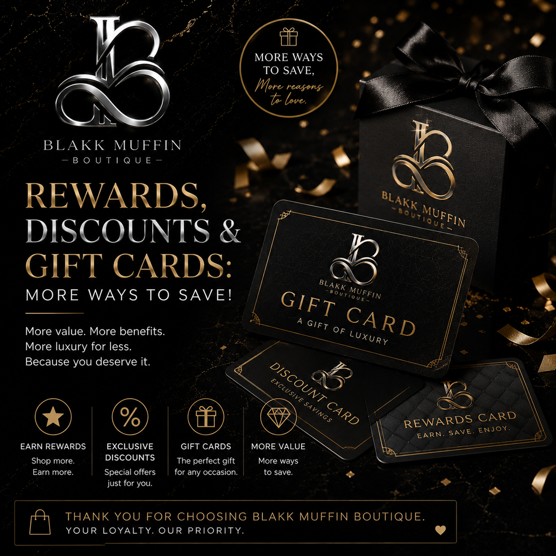 Rewards, Discounts & Gift Cards: More Ways To Save!