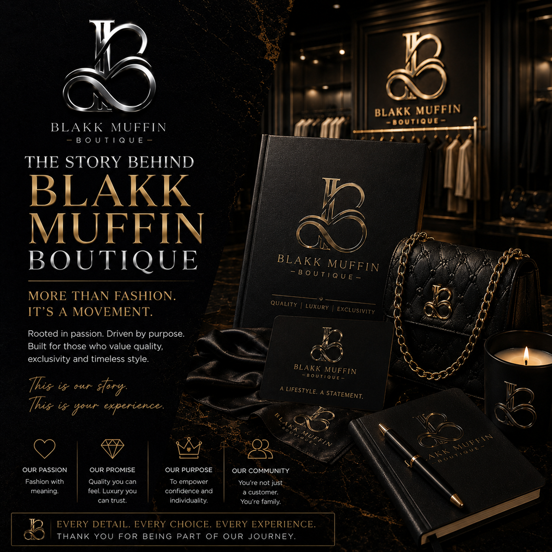 The Story Behind Blakk Muffin Boutique