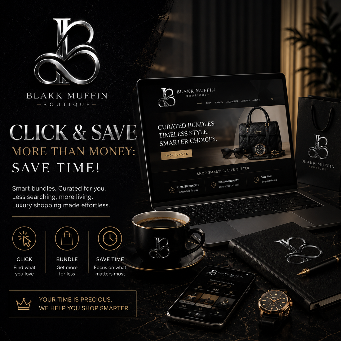 Click & Save More Than Money: Save Time!
