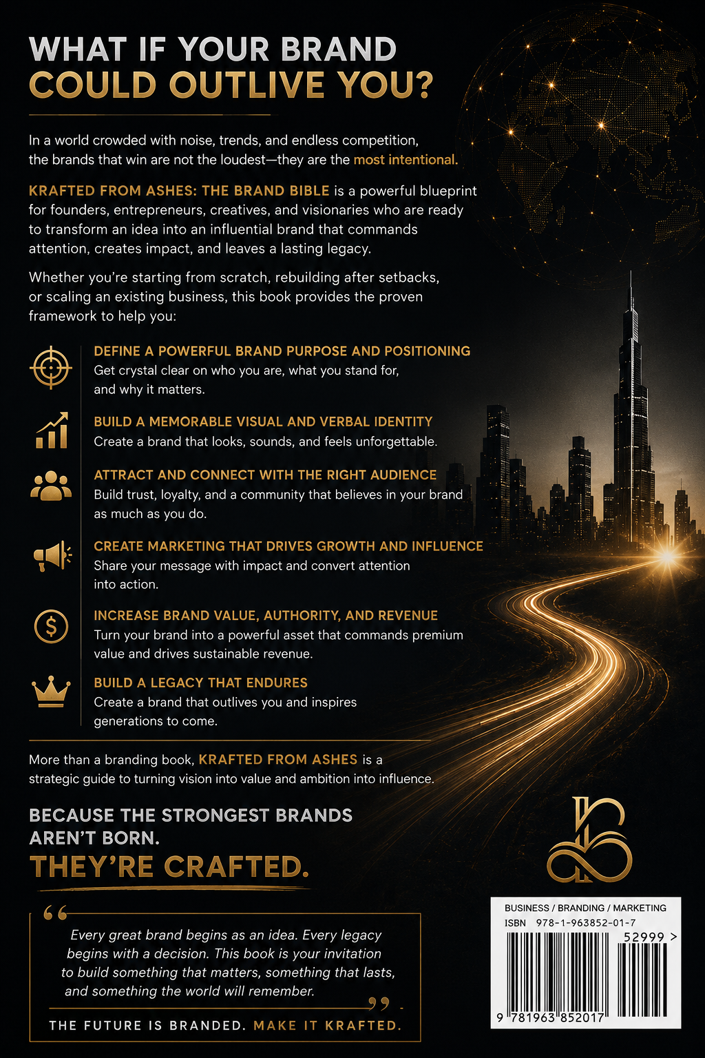 Krafted from Ashes: The Brand Bible